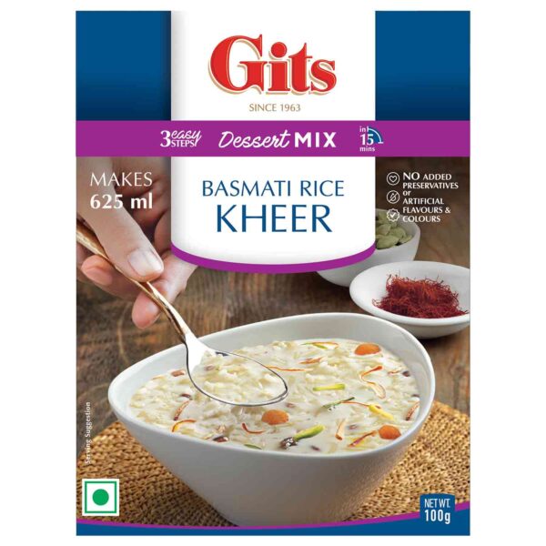 Gits Basmati Rice Kheer Mix - 100 Gm (3.5 Oz)