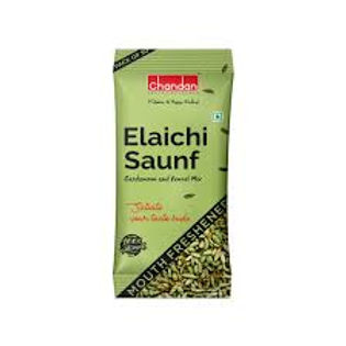 Chandan Mouth Freshener Elaichi Saunf 50 Sachet - 110 Gm