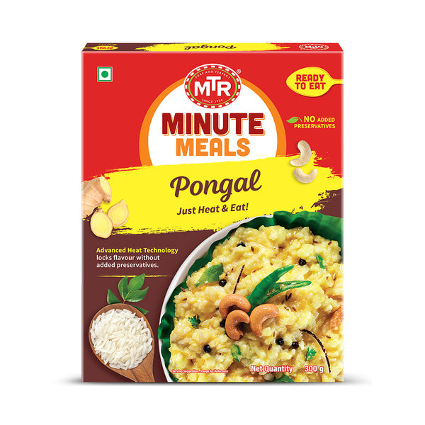 MTR Ready To Eat Pongal - 300 Gm (10.5 Oz)
