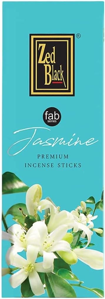 Zed Black Jasmine Incense 6 Pk - 120 Sticks