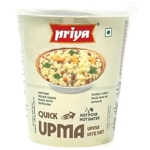 Priya Quick Upma Cup - 80 Gm (2.82 Oz)
