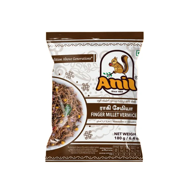 Anil Ragi Finger Millet Vermicelli - 180 Gm (6.3 Oz)