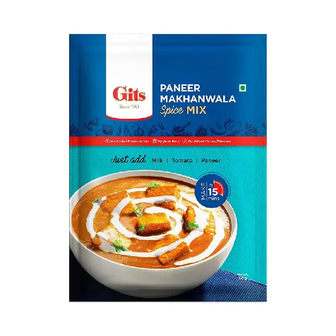 Gits Spice Mix Paneer Makhanwala - 50 Gm