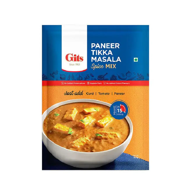 Gits Spice Mix Paneer Tikka - 50 Gm