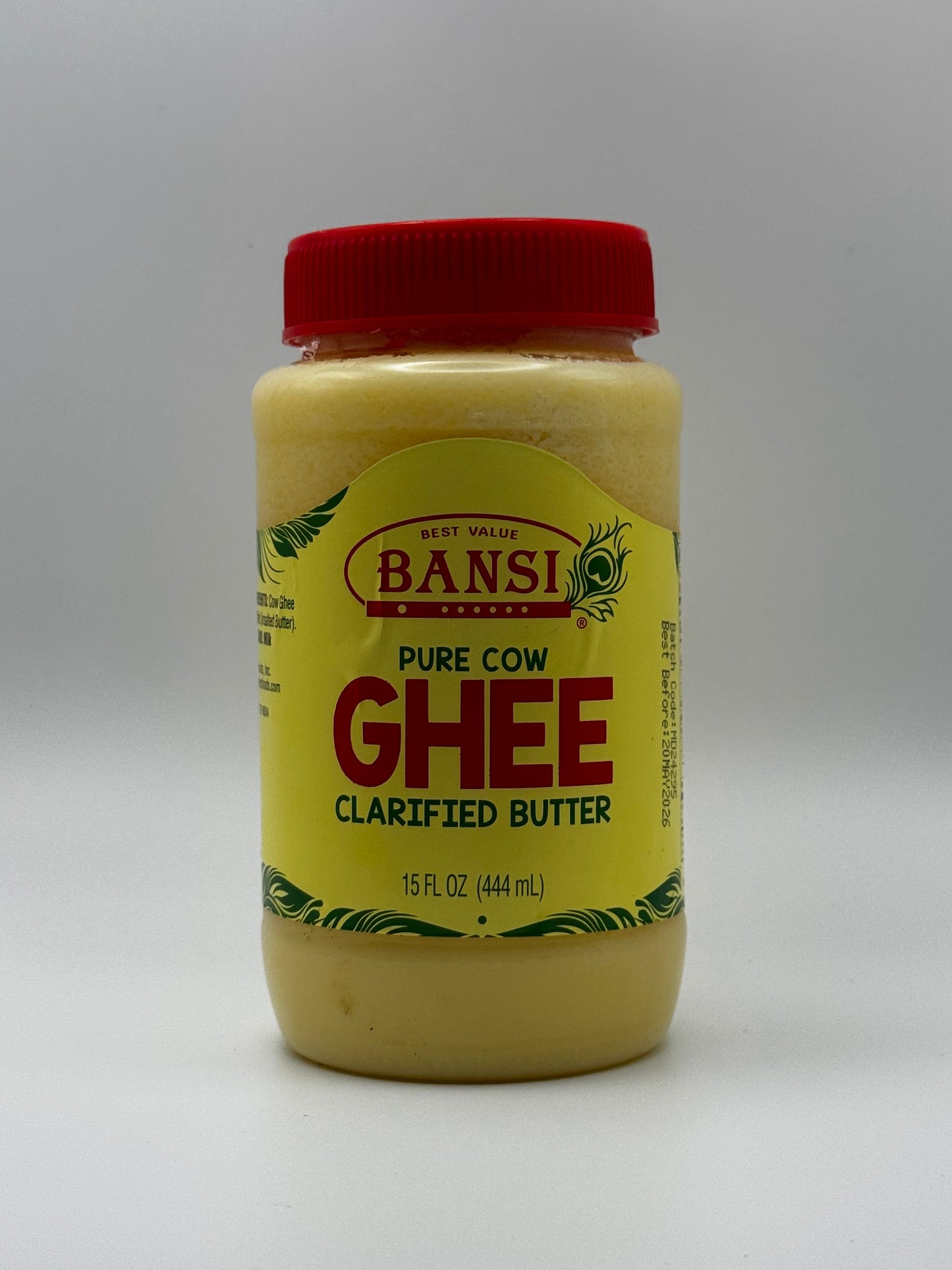 Bansi Pure Cow Ghee - 15 Fl Oz (444 Ml)