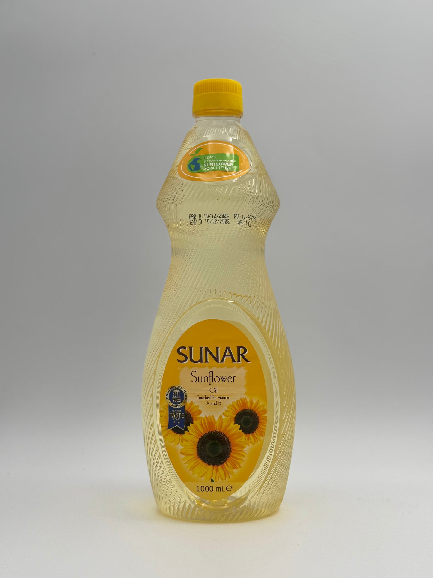 Sunar Sunflower Oil - 1 L (33.8 Fl Oz)