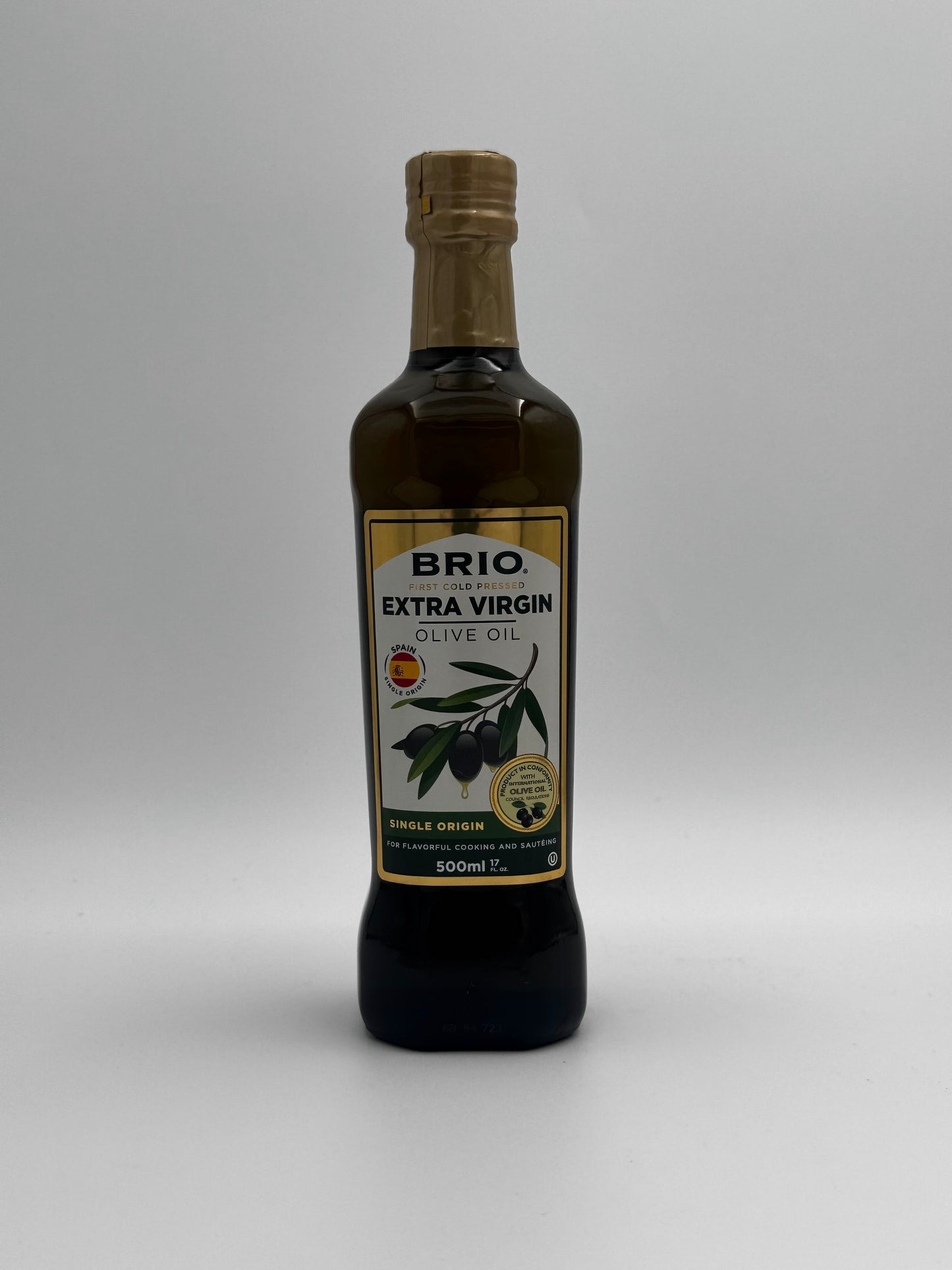 Brio Cold Pressed Extra Virgin Olive Oil - 500 Ml