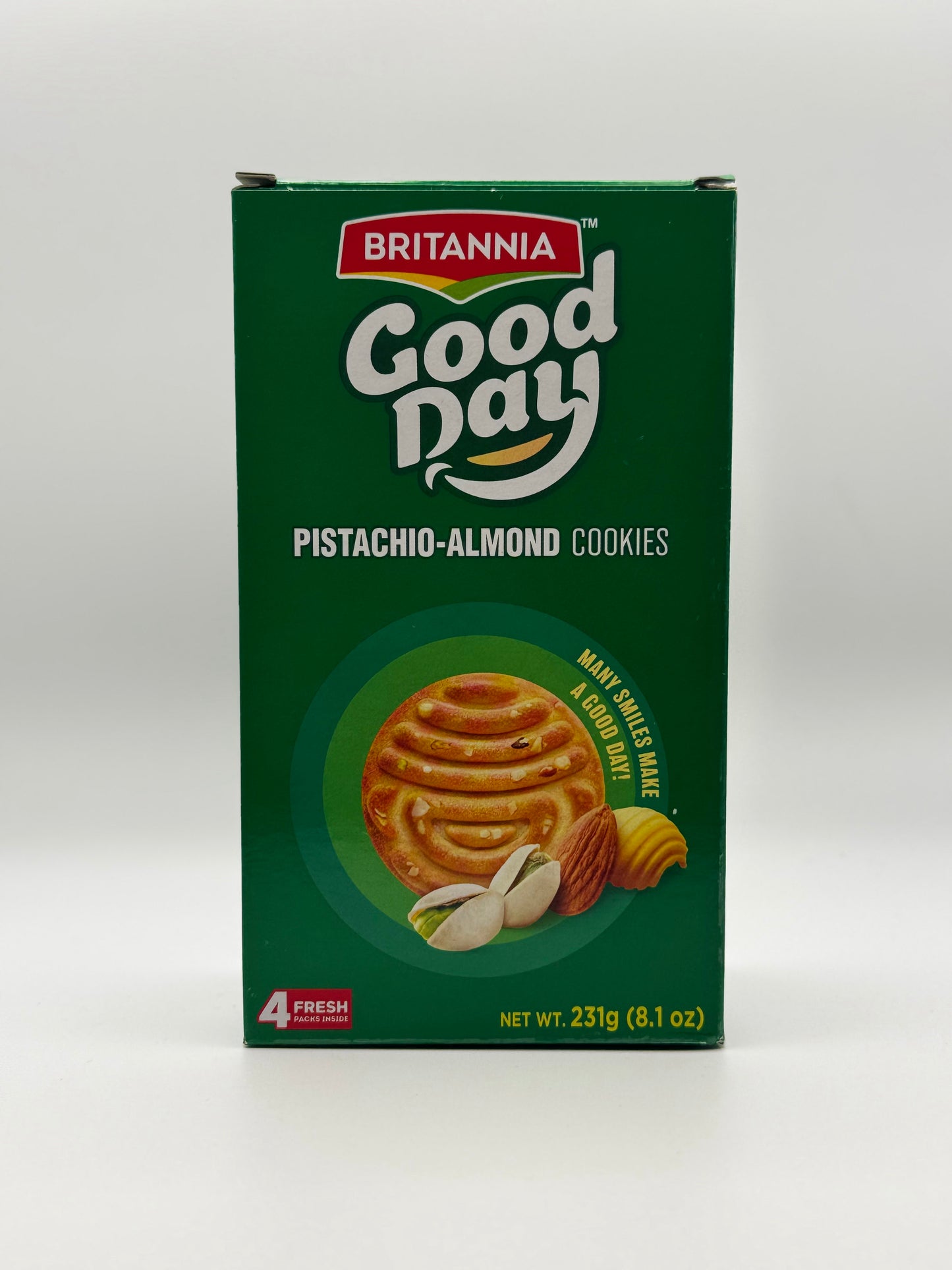 Britannia Good Day Pistachio Almond - 231 Gm