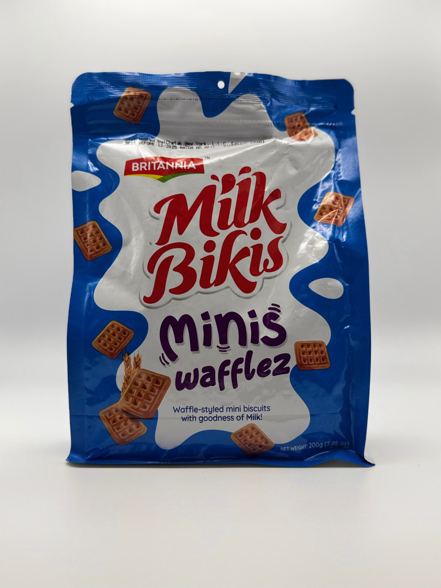 Britannia Milk Bikis Mini Wafflez- 200 Gm