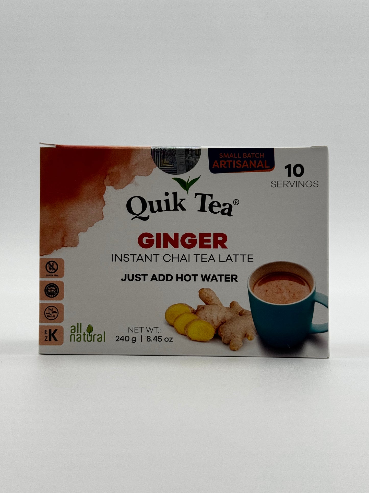 Quik Tea Ginger Chai - 240 Gm (8.45 Oz)