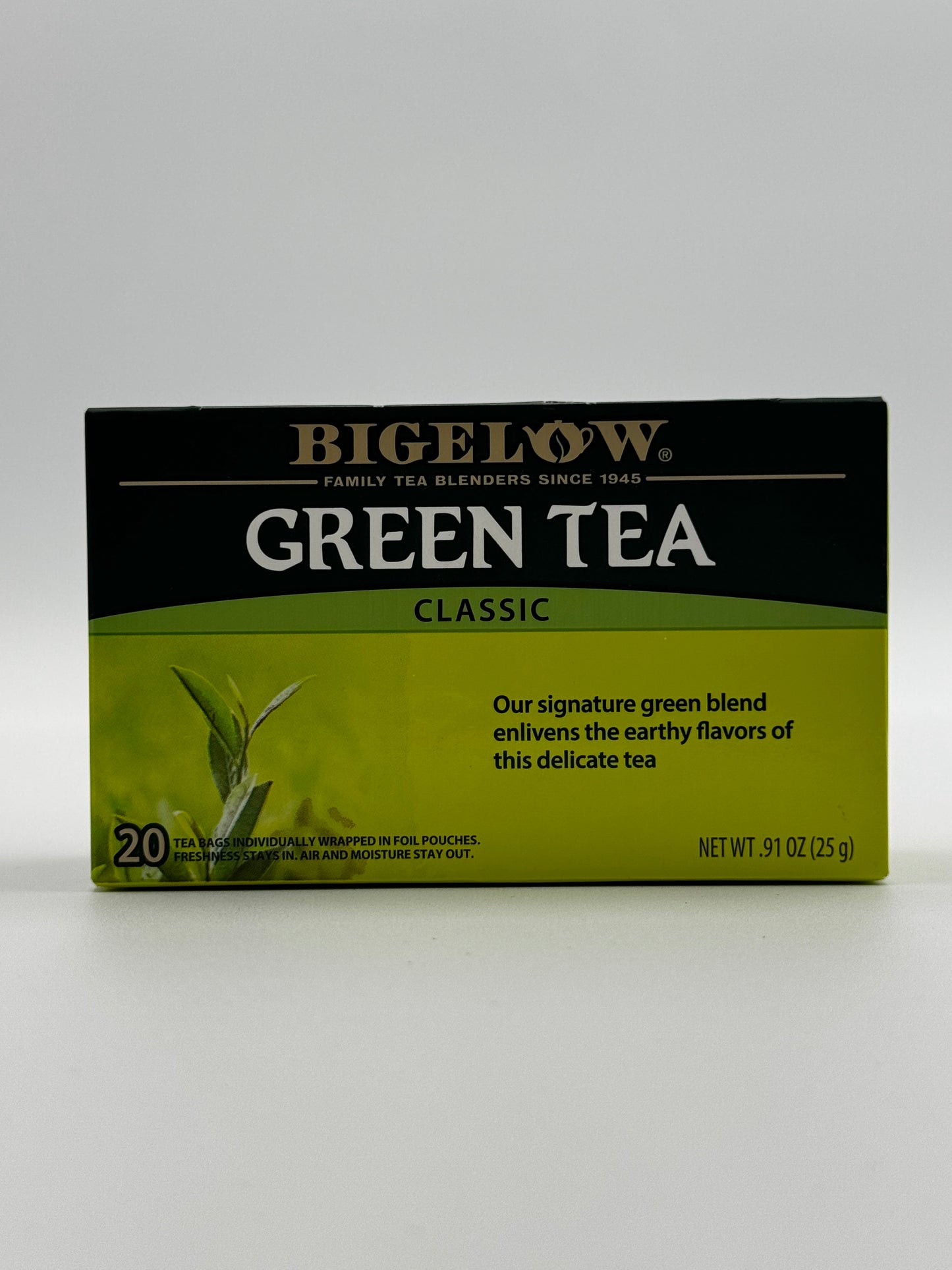 Bigelow Green Tea Classic 20 Pk - 25 Gm