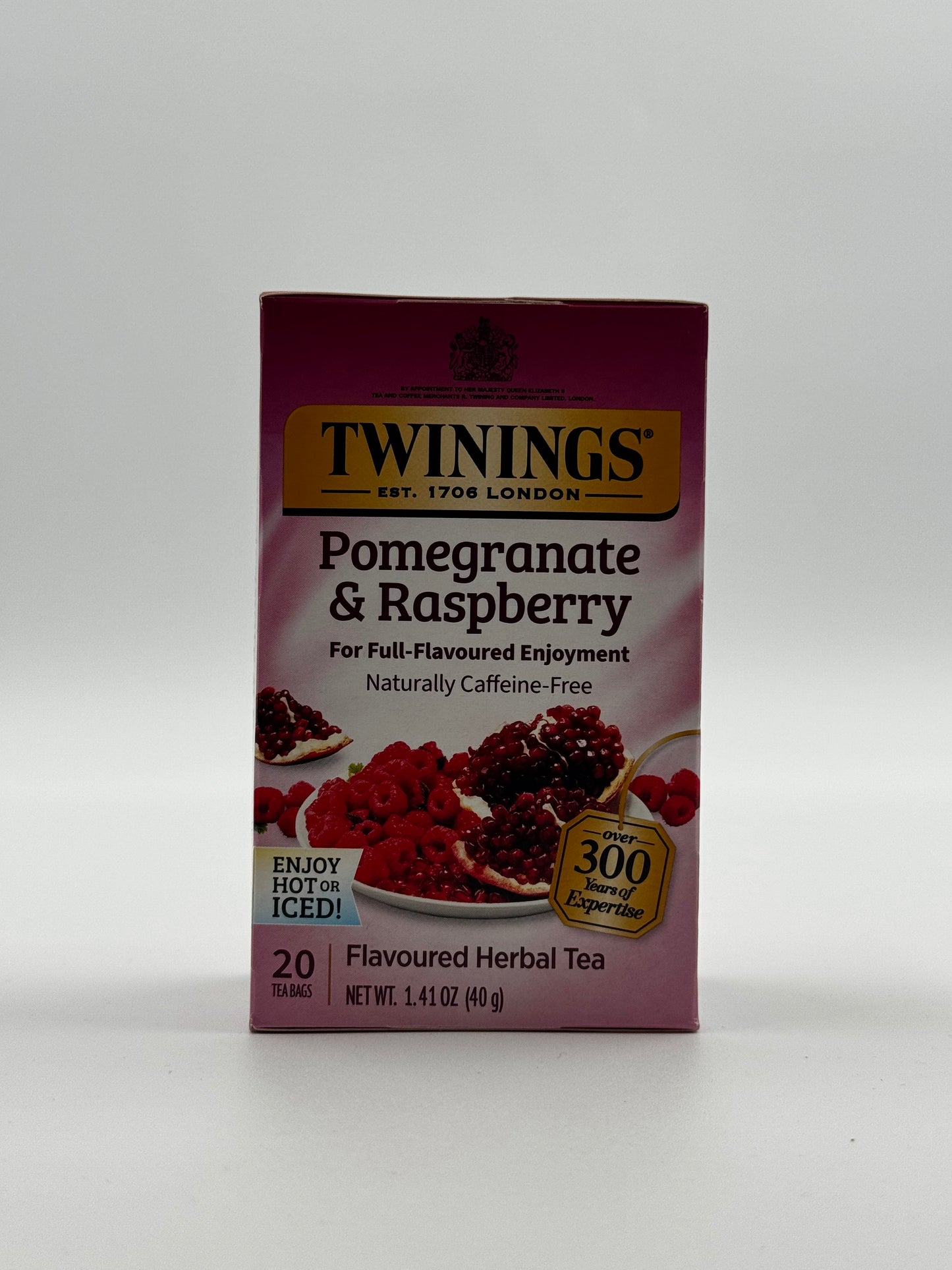 Twinings Tea Pomegranate Raspberry 20 Pk - 40 Gm