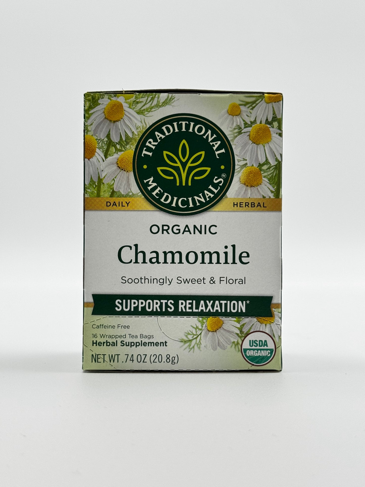 TM Organic Tea Chamomile 16 Pk - 20.8 Gm