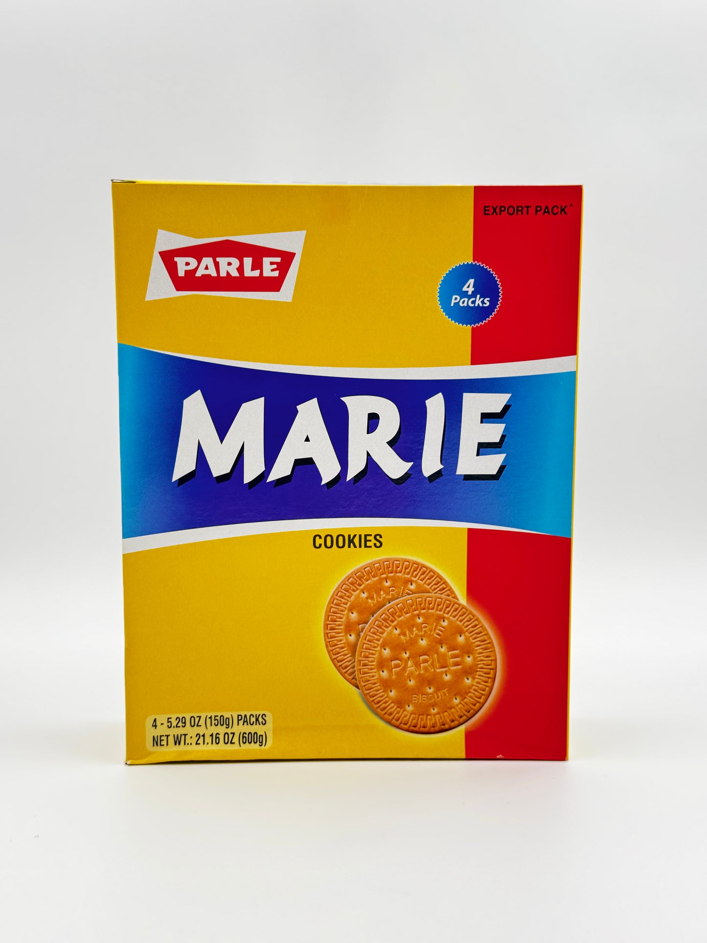 Parle Marie Box 4 Pack - 600 Gm