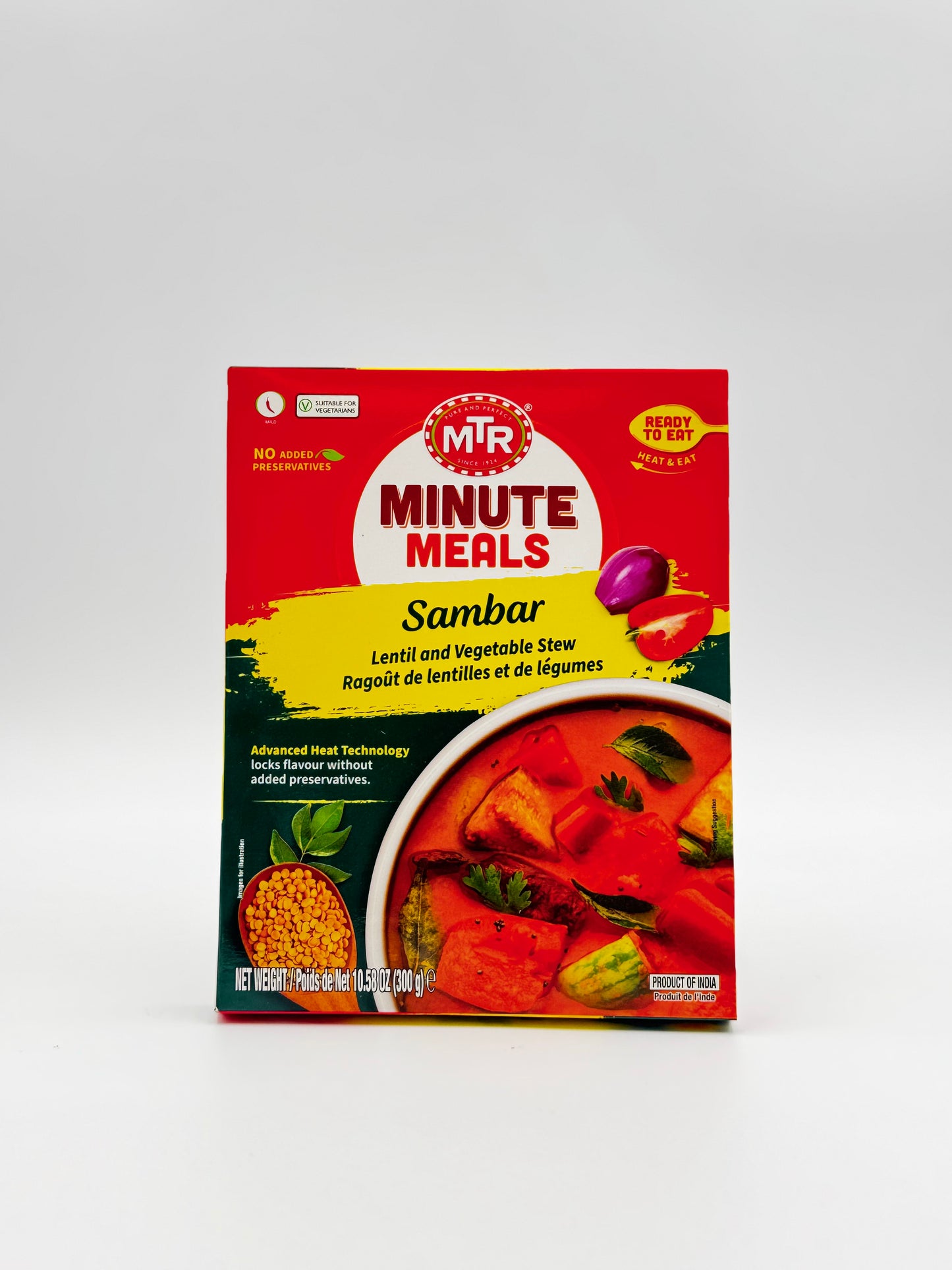 MTR Ready To Eat Sambar - 300 Gm (10.58 Oz)