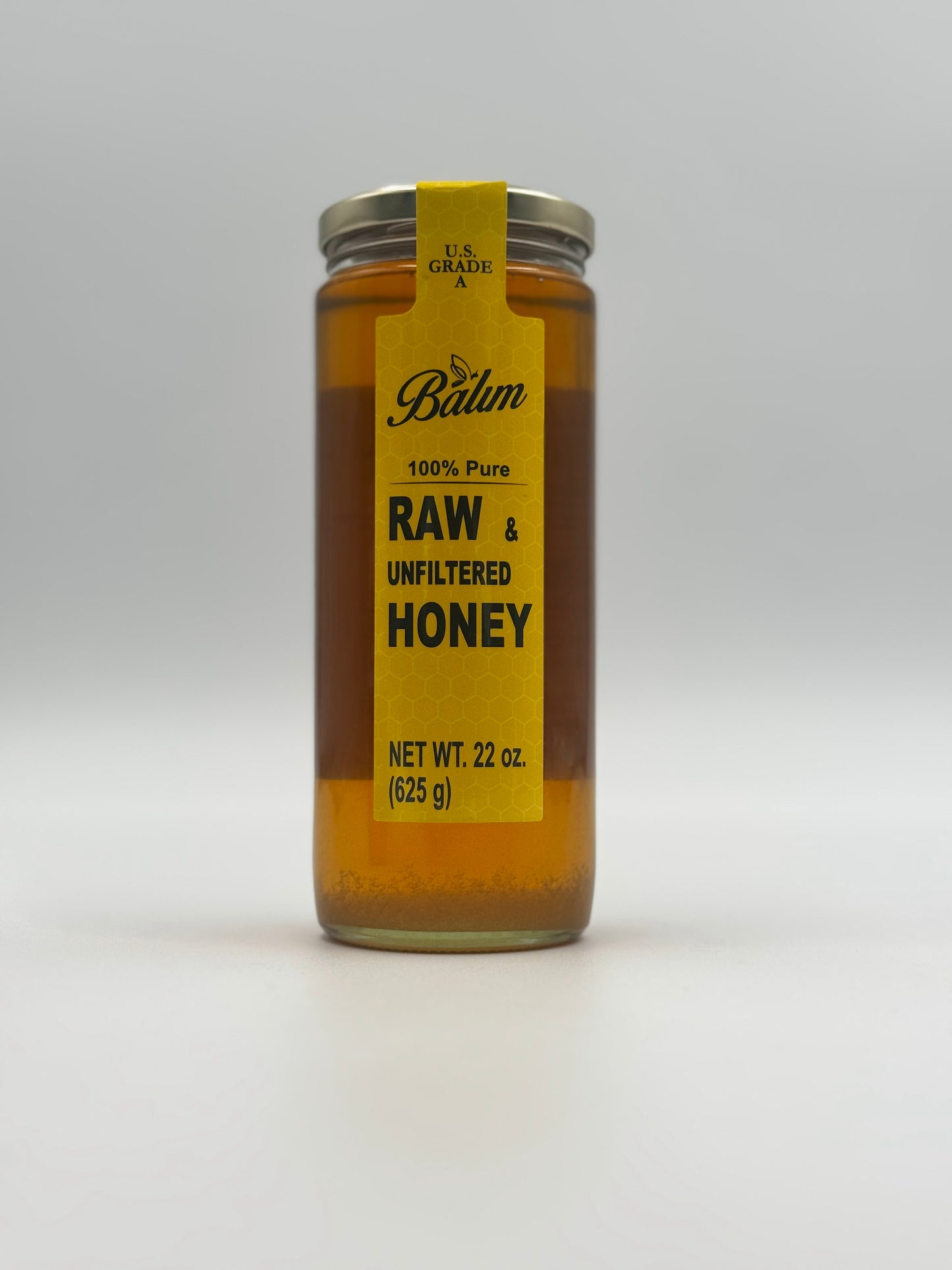 Balim 100% Pure Raw & Unfiltered Honey - 22 Oz (625 Gm)