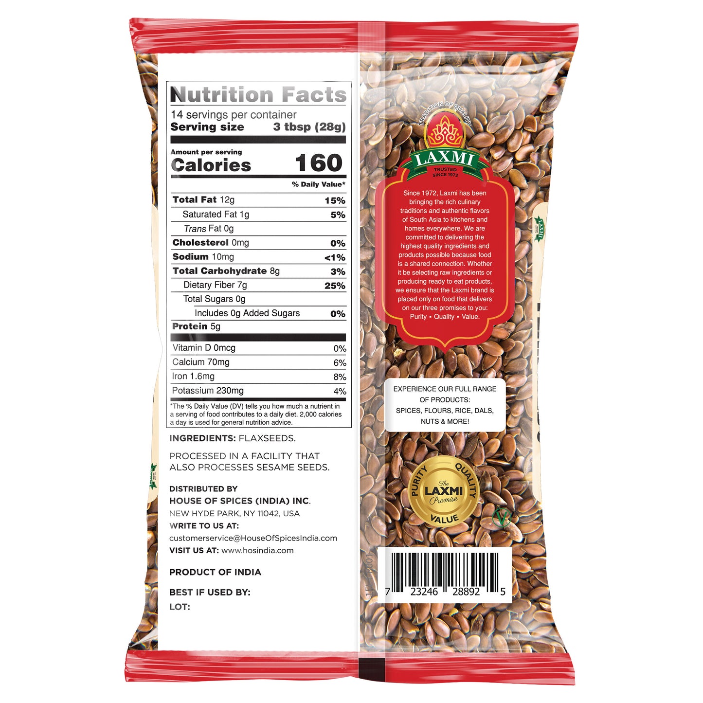 Laxmi Flaxseeds- 400 Gm