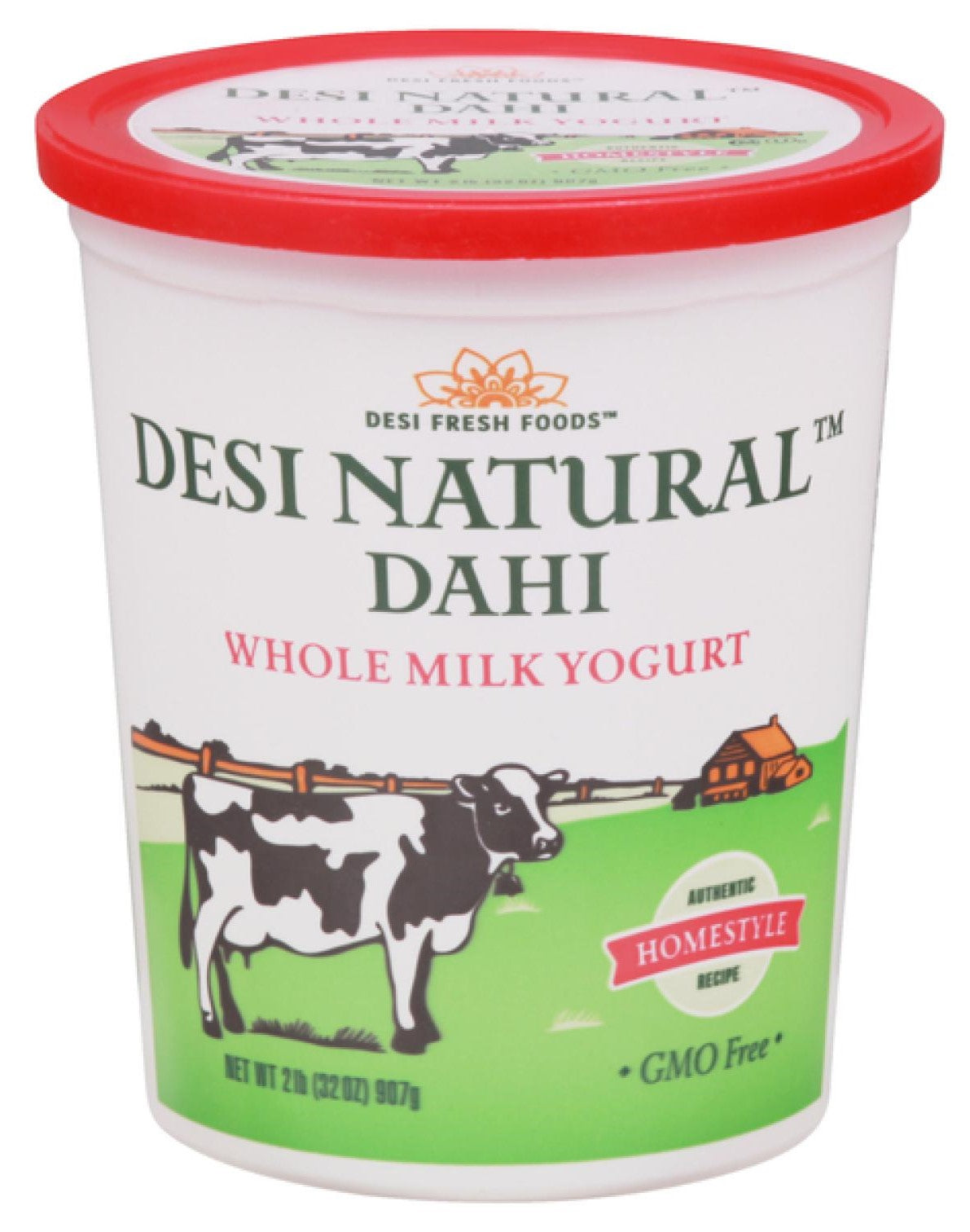 Desi Natural Dahi Low Fat Yogurt - 2 Lb (32 Oz)