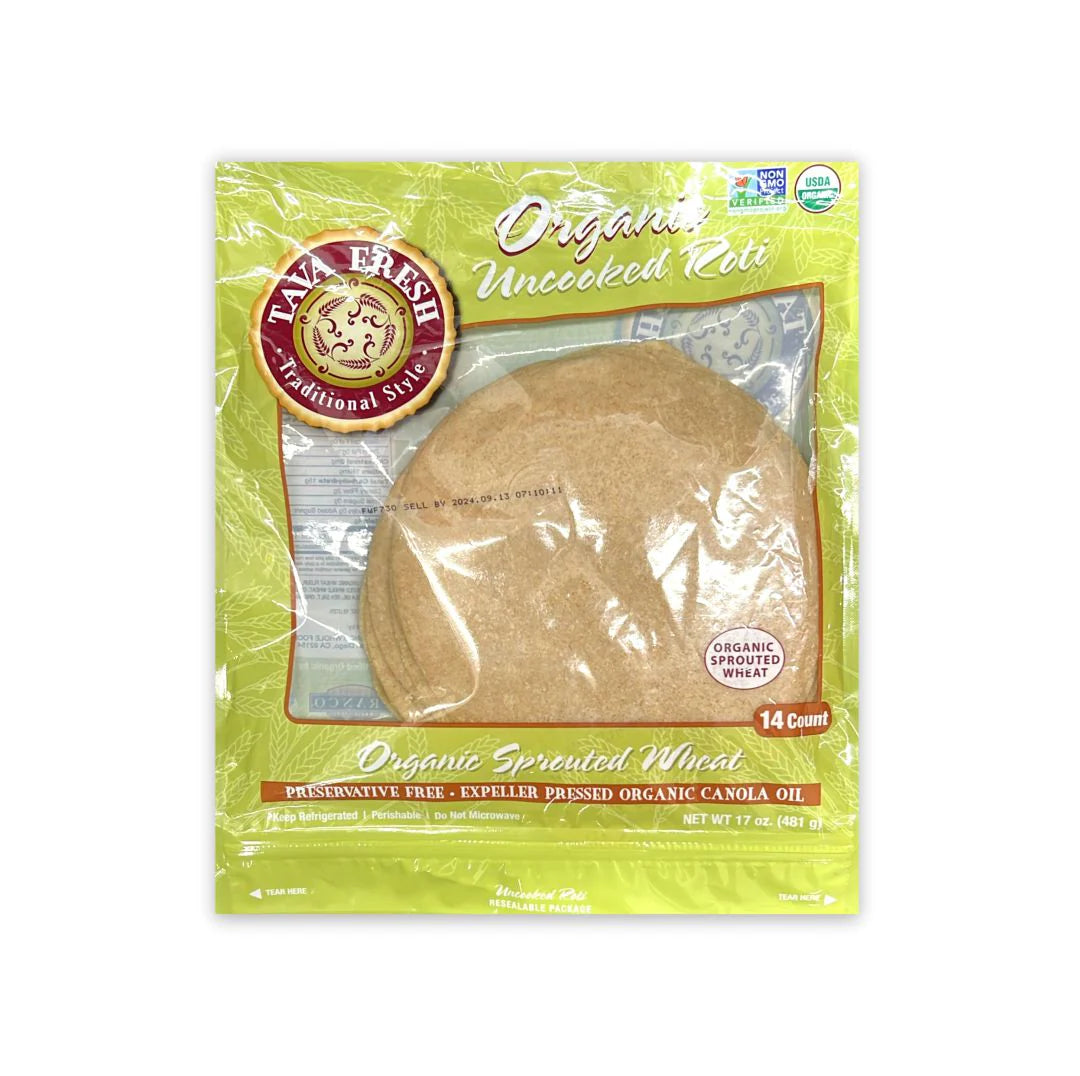 Tava Fresh Organic Uncooked Roti 14 Pc -17 Oz