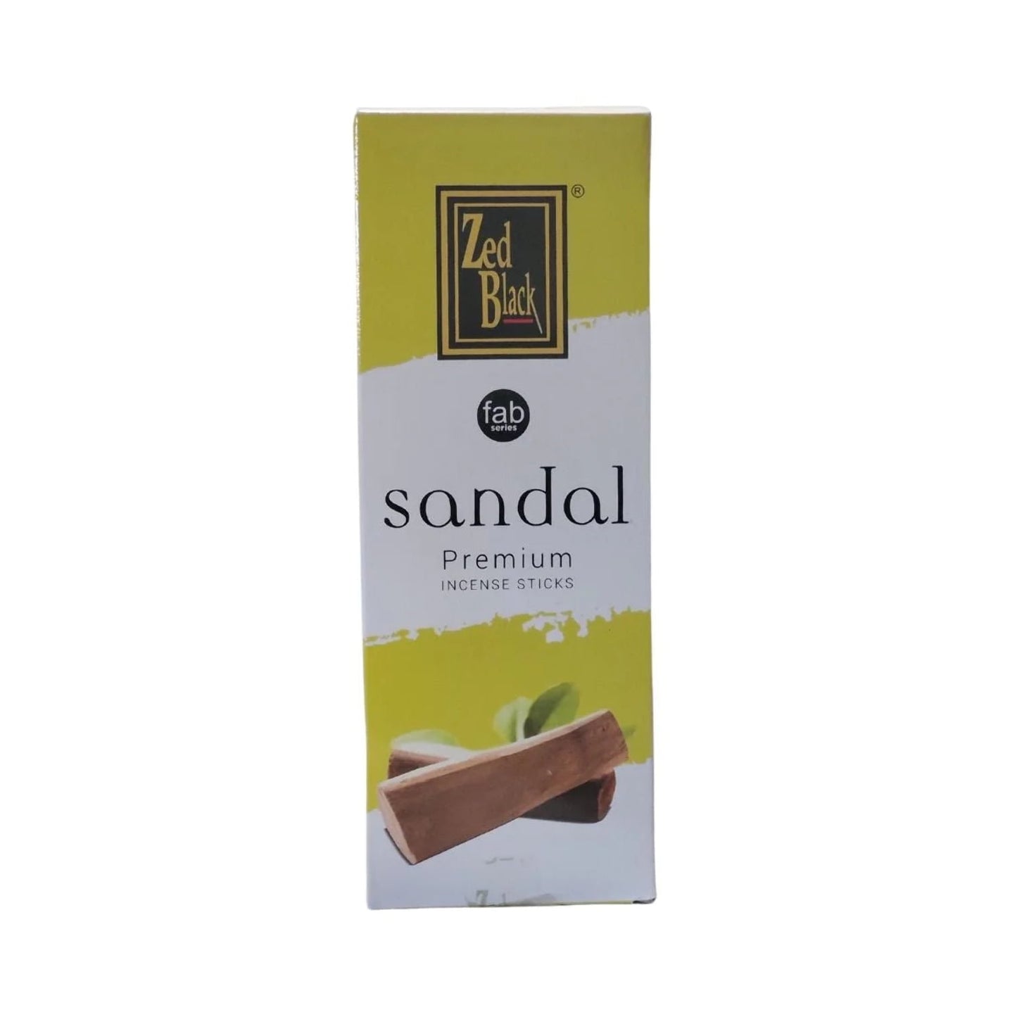 Zed Black Incense Sandal 6 Pk - 120 Sticks