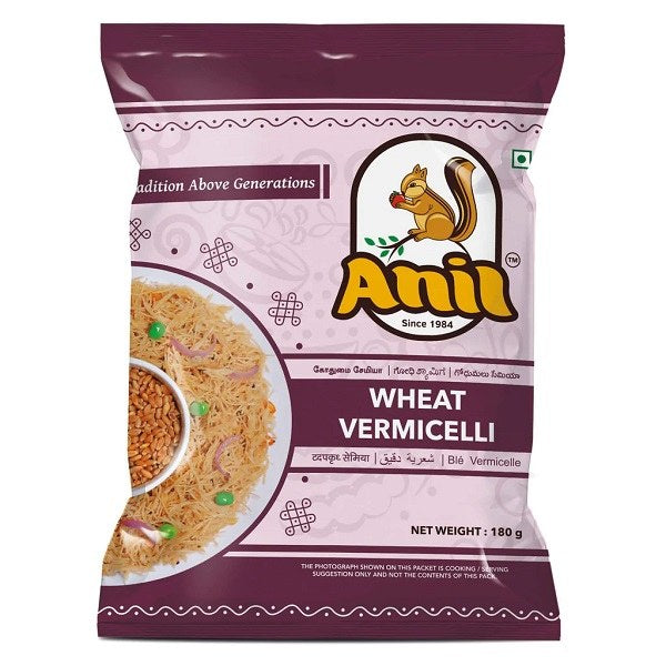 Anil Wheat Vermicelli - 180 Gm (6.34 Oz)