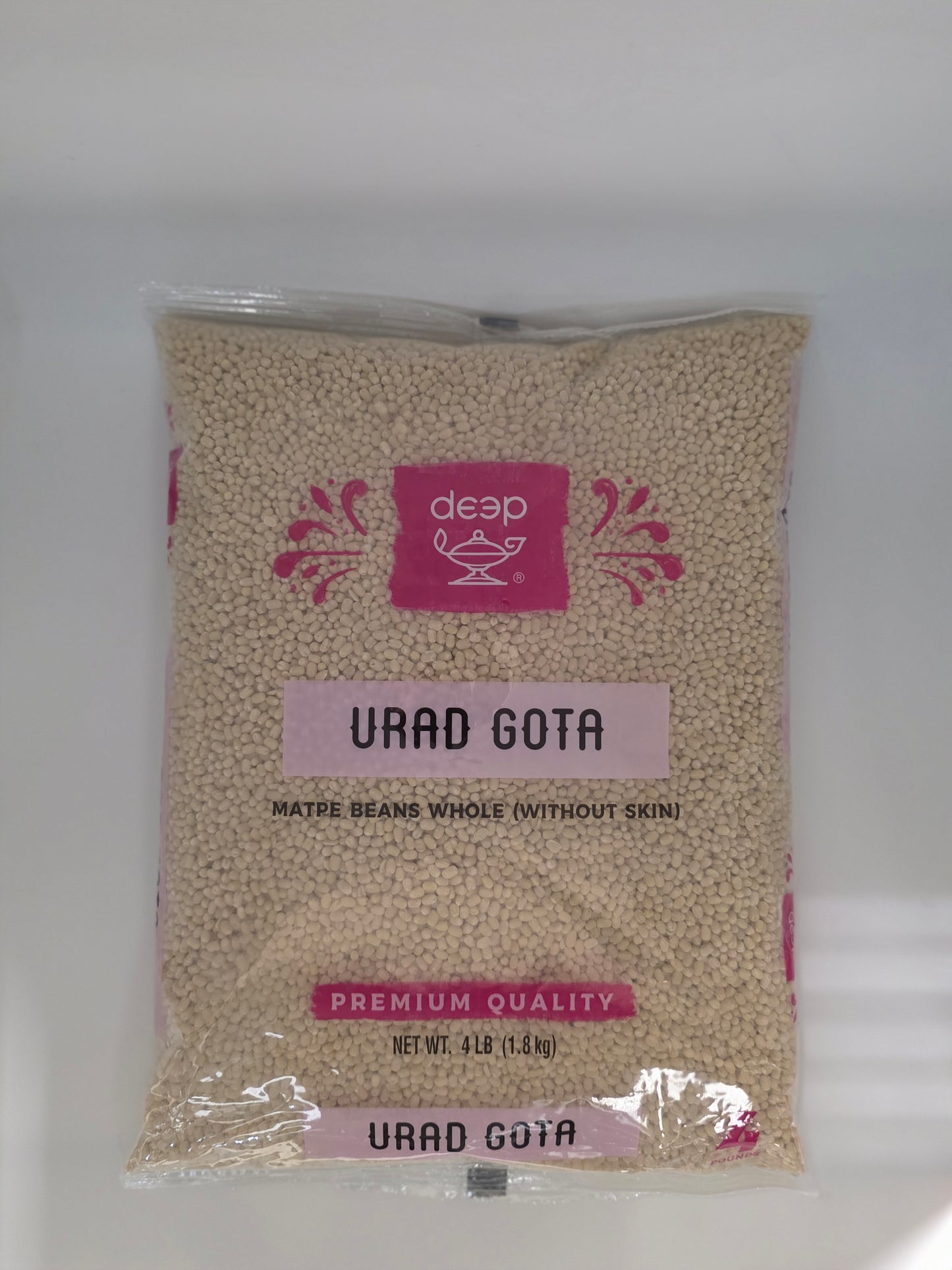 Deep Urad Gota Matpe Beans Whole Without Skin - 4