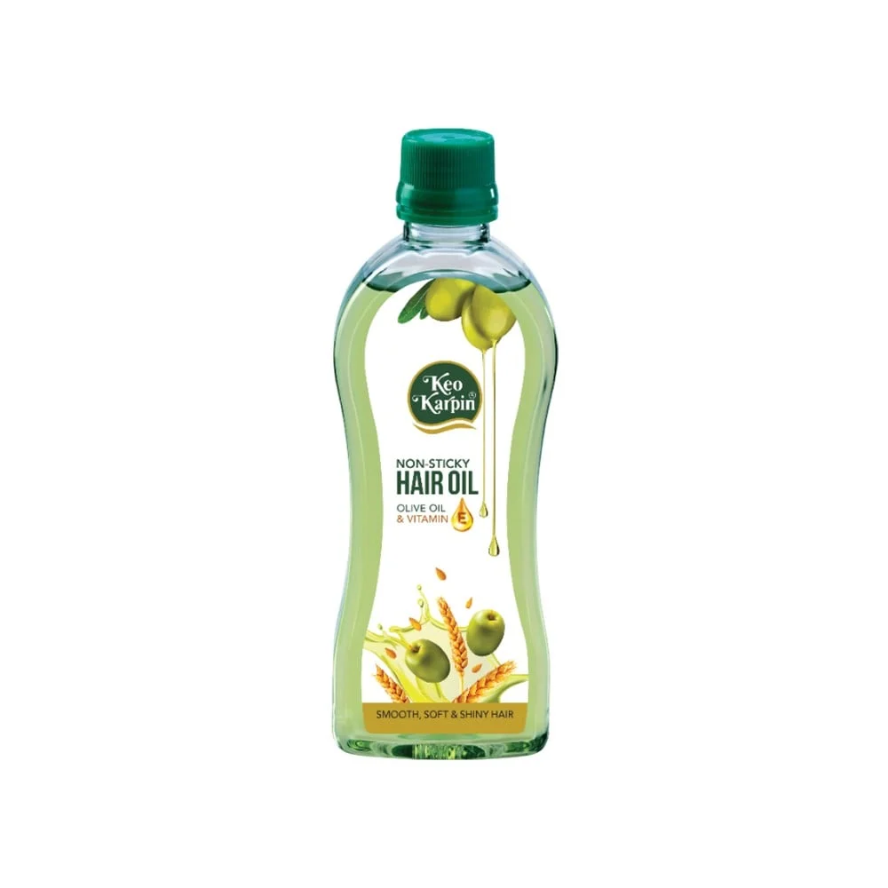 Keo Karpin Non Sticky Hair Oil - 300 Ml (10.14 Fl Oz)