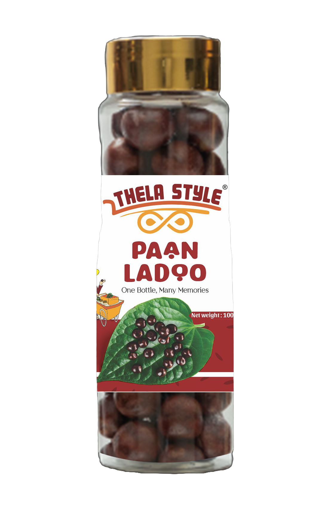 Thela Style Paan Ladoo- 100 Gm