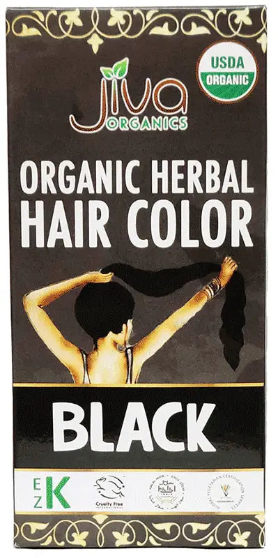 Jiva Organic Black Hair Color- 100 Gm