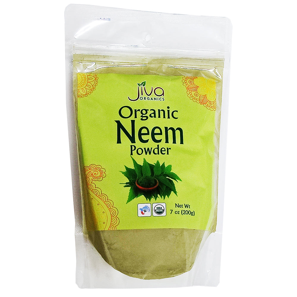 Jiva Organic Neem Powder - 200 Gm (7 Oz)