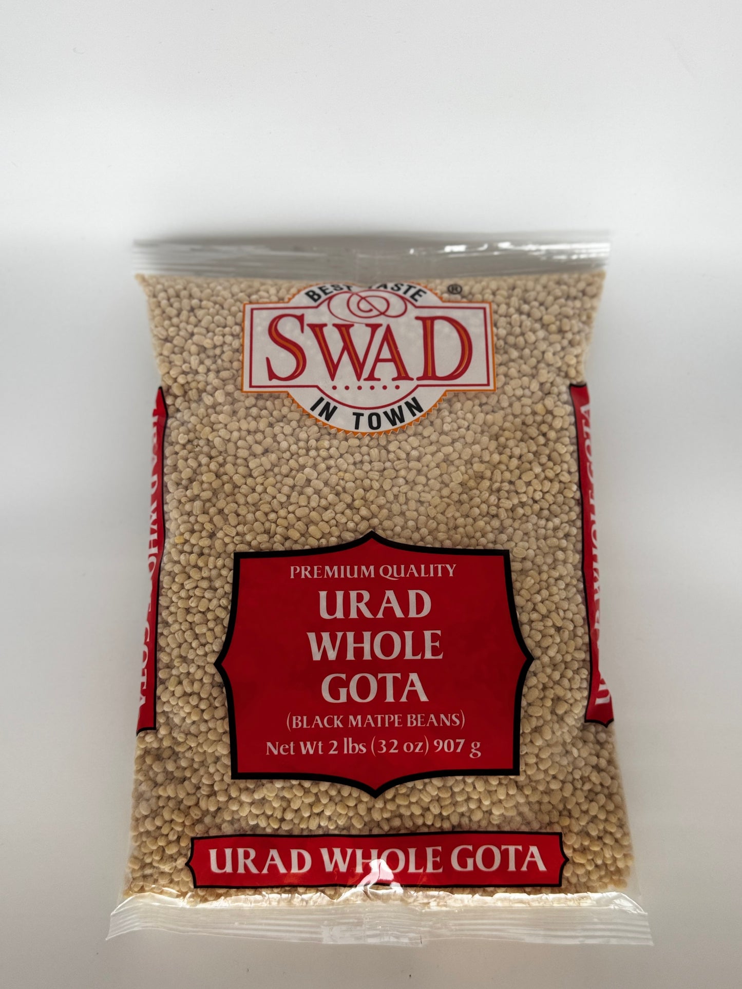 Swad Urad Whole Gota - 2 Lb (907 Gm)
