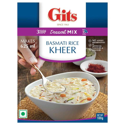 Gits Basmati Rice Kheer Mix - 100 Gm (3.5 Oz)