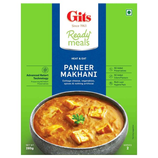 Gits Ready To Eat Paneer Makhani - 10 Oz (285 Gm)