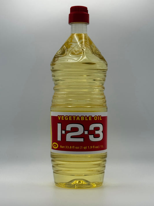 1-2-3 Vegetable Oil - 1 L