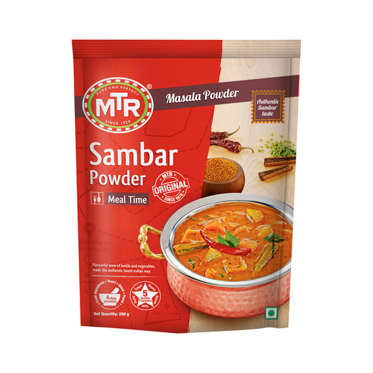 MTR Sambar Masala Powder - 200 Gm (7.05 Oz)
