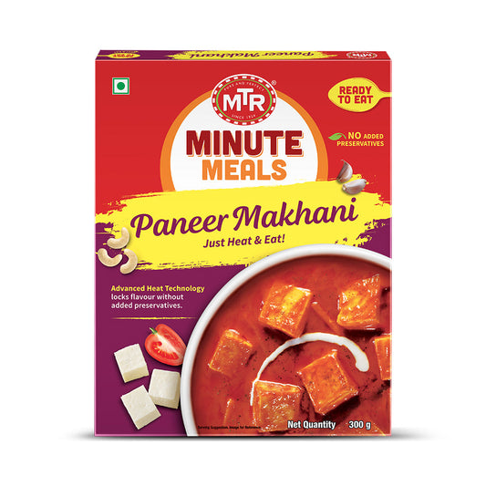 MTR Ready To Eat Paneer Makhani - 300 Gm (10.58 Oz)