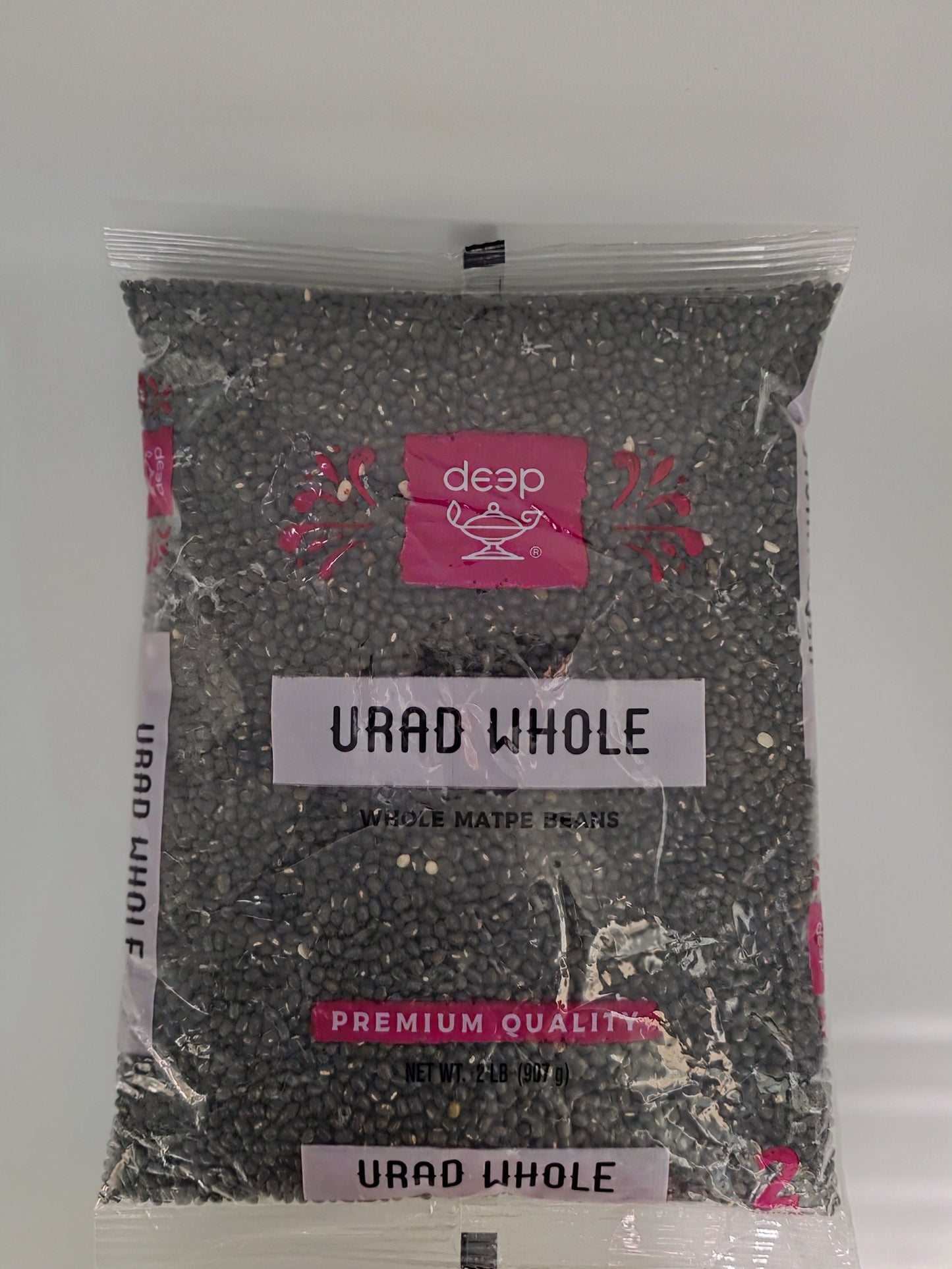 Deep Urad Dal Whole - 2 Lb (907 Gm)