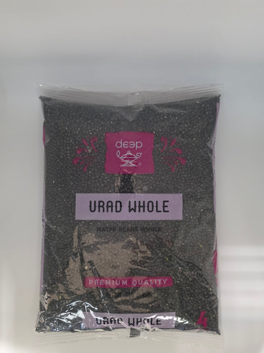 Deep Urad Whole - 4 Lb (1.8 Kg)