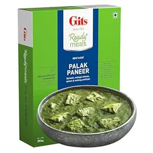 Gits Ready Meals Palak Paneer - 285 Gm (10 Oz)