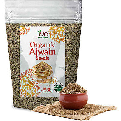 Jiva Organics Organic Ajwain Seeds - 200 Gm (7 Oz)