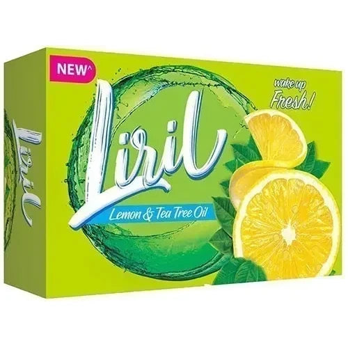 Liril Lime & Tea Tree Oil Soap - 125 Gm (4.4 Oz)