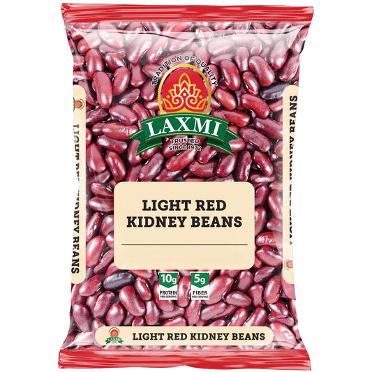 Laxmi Rajma Red Kidney Beans Light - 4 Lb (1.81 Kg