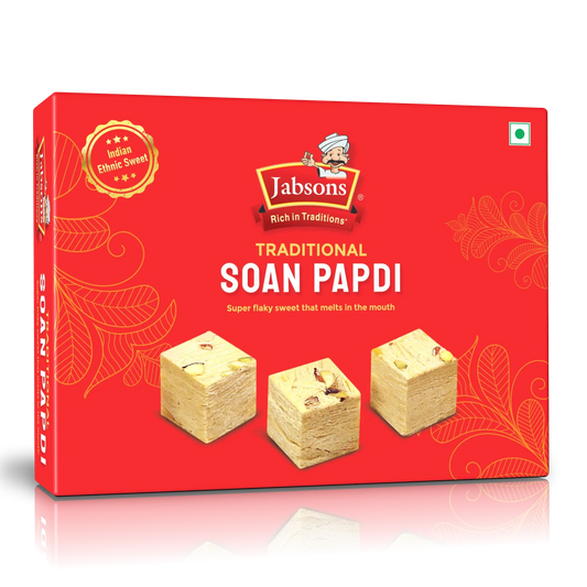 Jabsons Soan Papdi - 500 Gm (17.63 Oz)