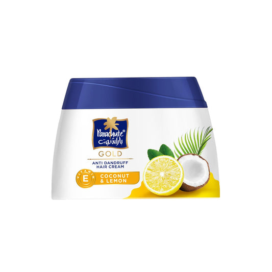Parachute Gold Anti Dandruff Coconut & Lemon Hair Cream - 140 Ml