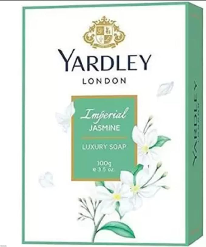 Yardley London Imperial Jasmine Soap - 100 Gm (3.5 Oz)