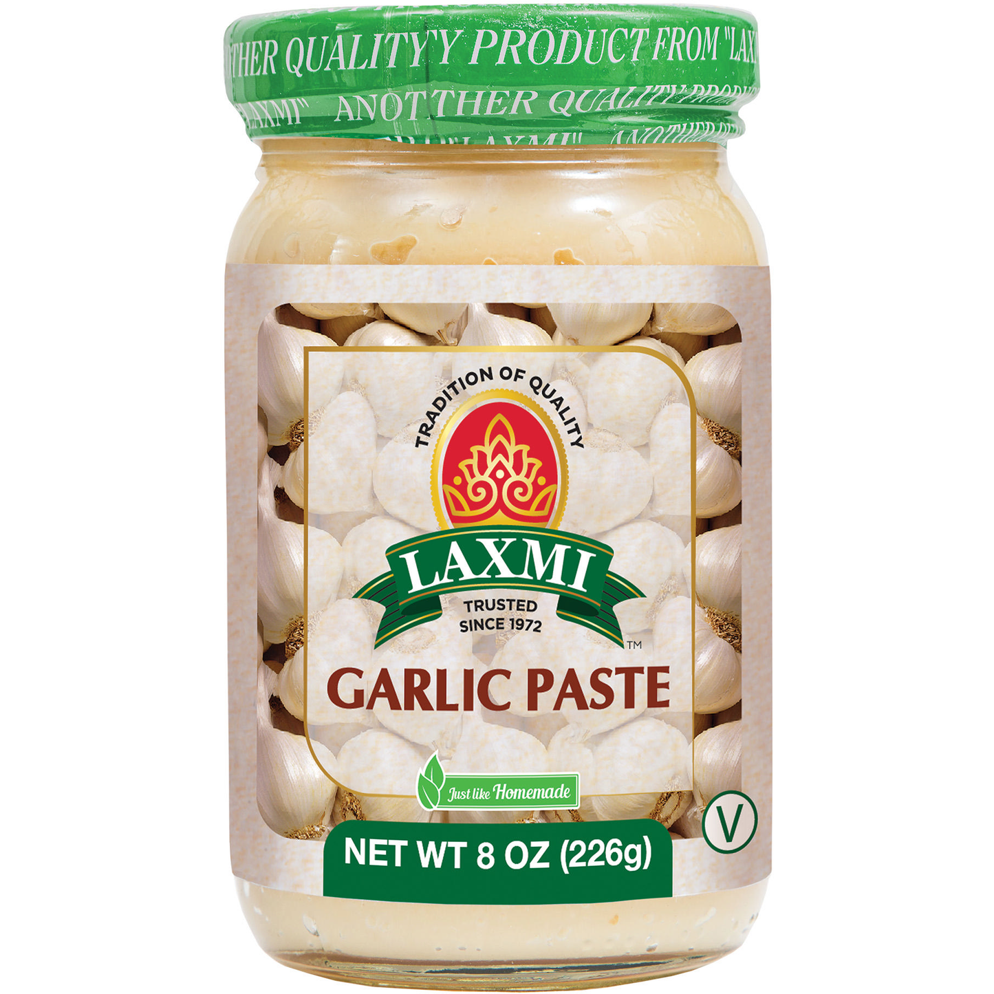 Laxmi Garlic Paste - 8 Oz (226 Gm)