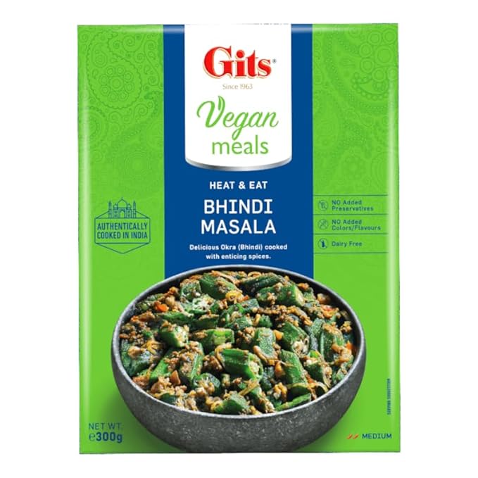 Gits Ready Meals Bhindi Masala  - 300 Gm