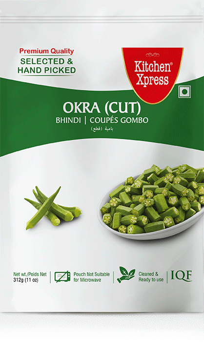 Kitchen Xpress Okra Cut - 312 Gm (11 Oz)