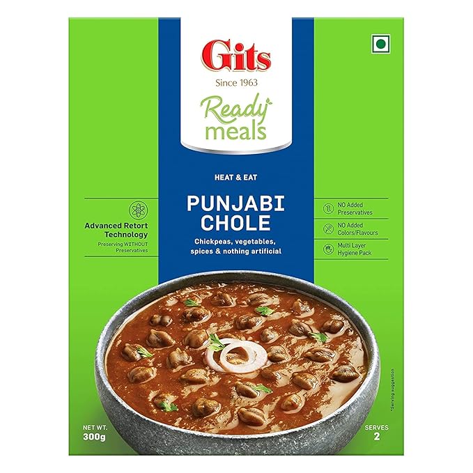 Gits Ready To Eat Punjabi Chole - 300 Gm (10.5 Oz)
