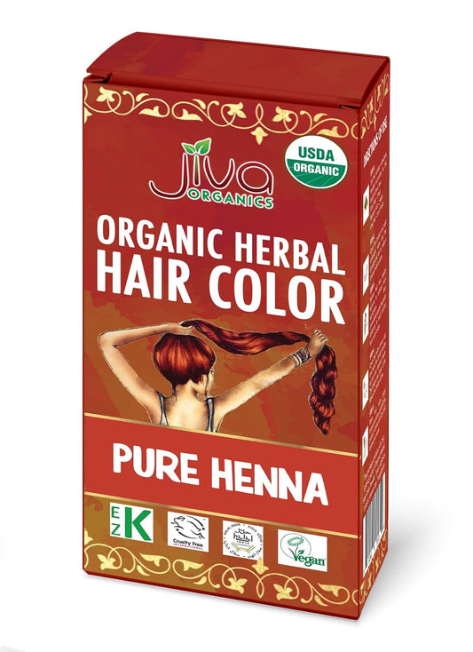 Jiva Organic Pure Henna Hair Color- 100 Gm